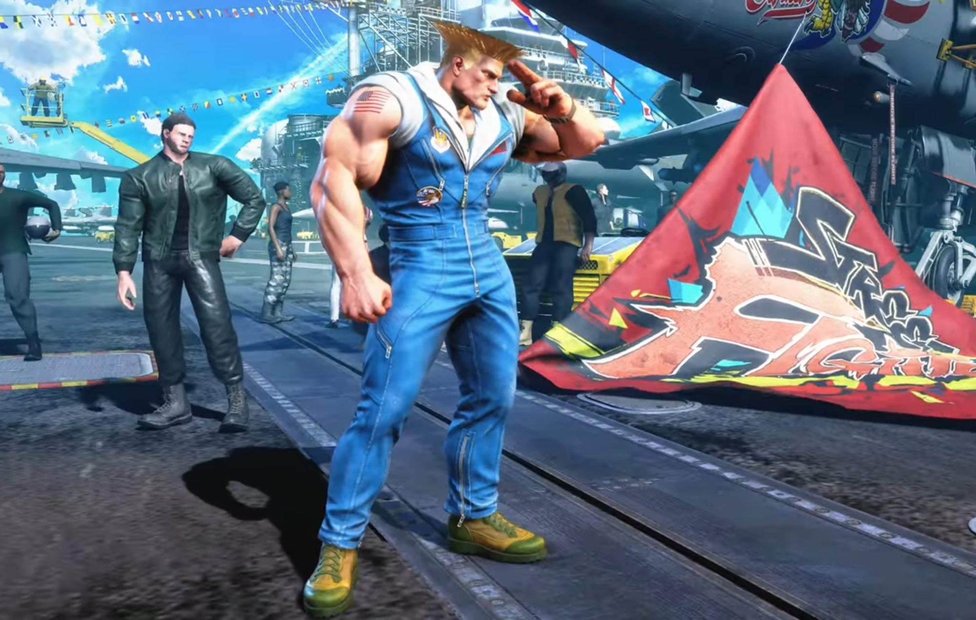 新しい「ストリートファイター6」の映像がガイルのアクションを明らかに